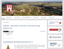 Tablet Screenshot of dabrowice.pl
